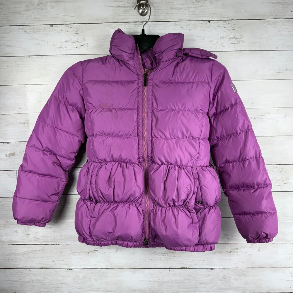 add Girls Purple Puffer Jacket